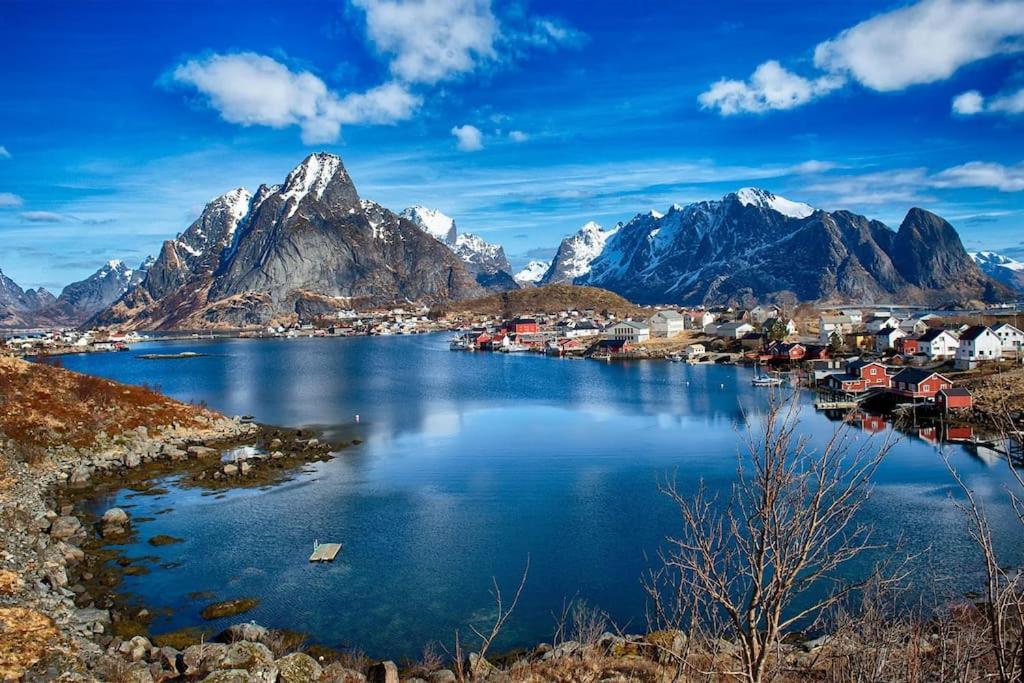 Reine Retro Villa - Cozy With a Fantastic View Esterno foto