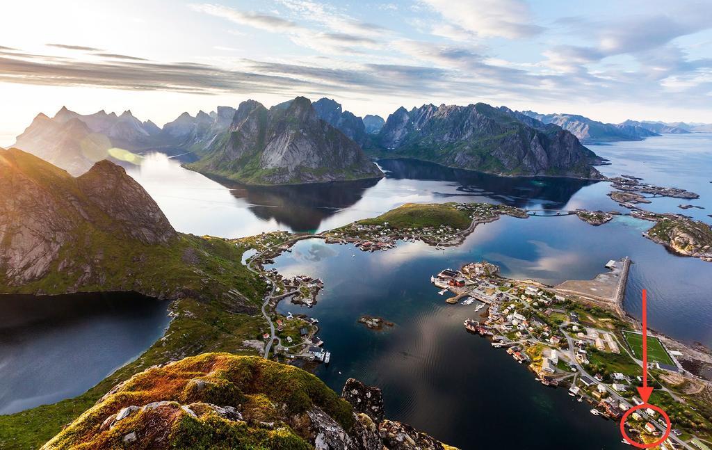 Reine Retro Villa - Cozy With a Fantastic View Esterno foto